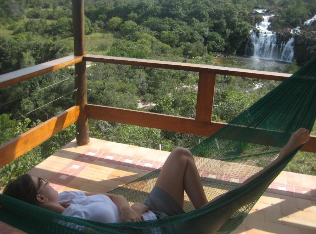 Pousada Cachoeira Poco Encantado Alto Paraíso de Goiás Exterior foto